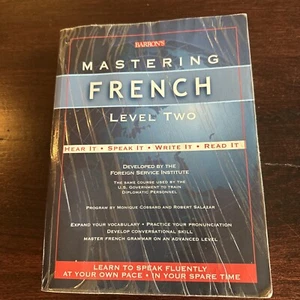 Mastering French, Level 2: Book Only (Mastering Series: Level 2) - Fair - Bild 1 von 3