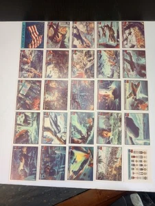 1983 WTW Productions America ATTACKS Reprint Card SET 25 SET  nm - Picture 1 of 15