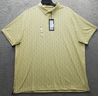 Рубашка поло Walter Hagen мужская XXL многоцветная для гольфа производительность 11 новинок принт - Изображение 1 из 4