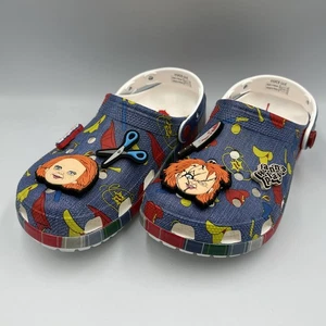 Chucky Wants To Be Your Best Friend CROCS Classic Clog **NEW IN BOX** - Picture 1 of 16