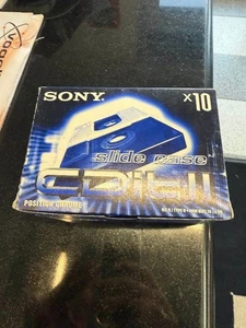 Audio cassette vergini Sony C46  Chrome position nuove sigillate,conf. da10 pezz - Imagen 1 de 4
