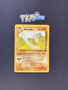 Juego de cartas coleccionables Pokémon Marowak Jungle 39/64 MP regular. - Imagen 1 de 3