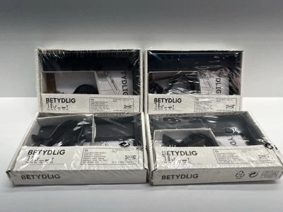 4x IKEA BETYDLIG - Soporte de poste de cortina de techo de pared y soporte de varilla - 302.198.89 Foto 1 de 3