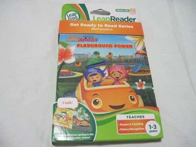 Leap Frog Leap Reader Team Umizoomi Playground Power Book Math Counting *NEW* - Image 1 of 4
