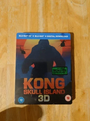 Kong Skull Island 3D/2D Limited Edition Blu-ray Steelbook 2017 - Image 1 of 3