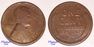 1915 D Lincoln Wheat Cent -Improper Alloy Mix Wood Grain Woody - Rare Error Coin - Picture 1 of 4