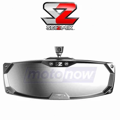 Seizmik Halo-RA Rear View Mirror with Aluminum Bezels for 2007-2010 John la Foto 1 de 4