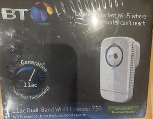 BT 11ac Dual Band WiFi Extender 750 - Photo 1/3
