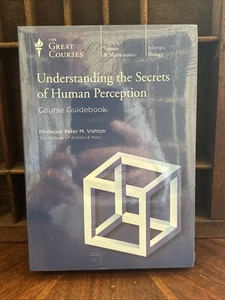 The Great Courses Understanding The Secrets Of Human Perception DVD's/ Guidebook - Foto 1 di 3