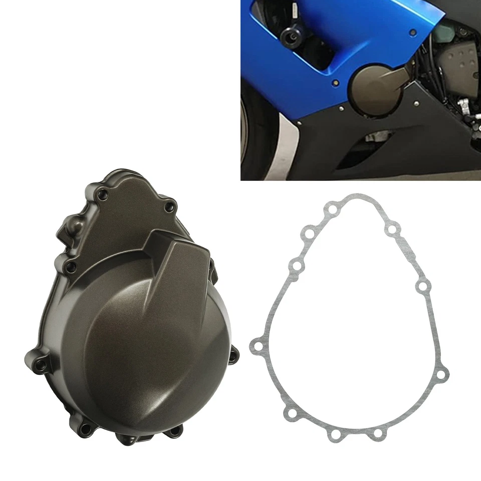 Cubierta del generador del alternador magnético del estator apta para Kawasaki Ninja ZX6R 2005 2006 Foto 1 de 4