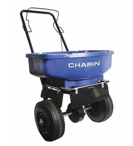 Chapin 80 Pfund Mehrzweck Broadcast Streuer, U-Form Griff, 10" Räder - Bild 1 von 1