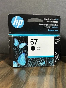 Original HP 67 Schwarz Tintenpatronen DeskJet 1200 VERSIEGELTE BOXEN Dez 2026 - Bild 1 von 2
