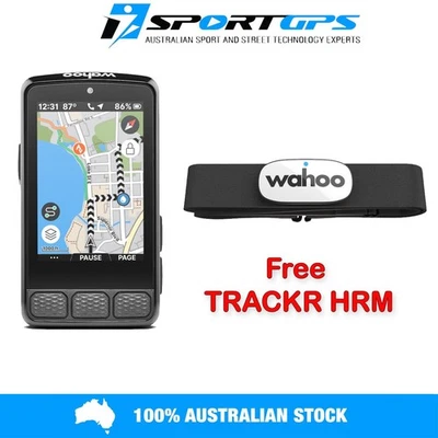 WAHOO ELEMNT ROAM 3 GPS Cycling Computer with FREE TRACKR HRM - image 1 of 4