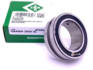 Rodamiento de agujas mecanizado INA NA4906 2RSR 30x47x18 mm - Imagen 1 de 4