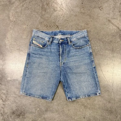 Diesel Logo-Appliqué Denim Shorts - Image 1 of 4