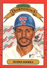 1990 Donruss # 3  Ruben Sierra Texas Rangers
