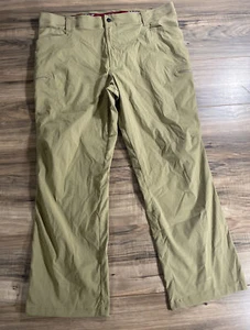 Wangler Outdoor Men Pants 42x30 Khaki Cargo Straight Relaxed Fit - Picture 1 of 8