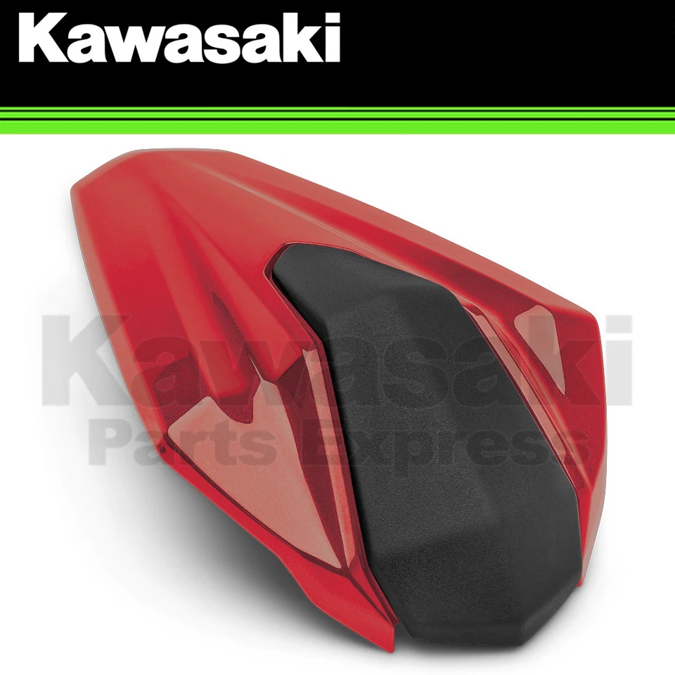 Kawasaki Ninja 400/Z400 2019 genuino capó de asiento rojo caqui caramelo nuevo Foto 1 de 1