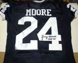 CAMISETA NIKE LENNY MOORE PENN STATE NITTANY LIONs con certificado de autenticidad firmada con licencia oficial - Imagen 1 de 2