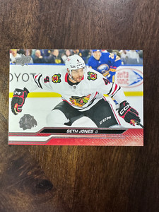 2023-24 Upper Deck Series 1 Base #39 Seth Jones Chicago Blackhawks