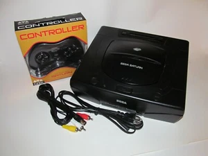 Paquete de controlador de cables del sistema de consola Sega Saturn (NTSC) *NUEVO AHORRA BATERÍA* - Imagen 1 de 9