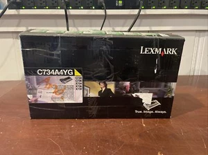 Cartuccia toner Lexmark C734A4YG giallo C734 per C734 C736 X734 X736 X738 - Foto 1 di 2