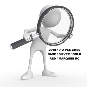 2018-19 O-Pee-Chee BASE CARD/ SILVER/GOLD/ RED - Complete-Finish your Set -PICK