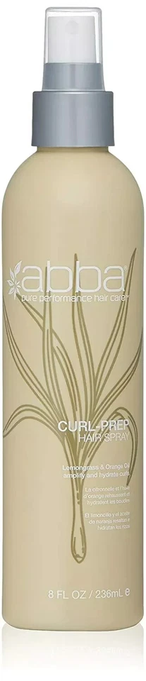 Abba Curl Prep Hair Spray 8 oz - NEW!! Free Shipping - Image 1 of 2