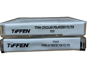Tiffen 77CP 77mm Circular Polarizer & 77UVP 77mm UV Protection Filter Bundle - Picture 1 of 10