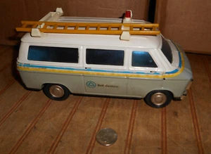 Western Stamping Bell System 8.75" Van - Korea Tin Bank - Picture 1 of 6