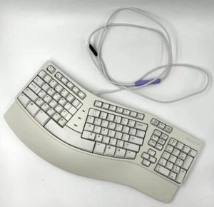 Microsoft Ergonomic Natural Keyboard Elite Wired PS/2 X06-19331 KU-0045 - Picture 1 of 4
