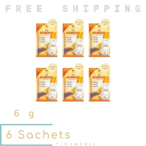 6 Sachets X 6 g Zolution EE Sunscreen SPF 50 PA+++ Nourishes Contains Vitamin E - Picture 1 of 10