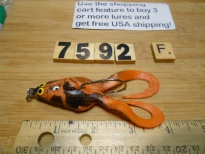 U7592 F STRIKE KING GRASS FROG FISHING LURE - Image 1 of 3
