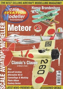 Scale Aviation Modeller V6 N4 F-105 Mitsubishi A5M4 Claude Gloster Meteor Fairey - Imagen 1 de 1
