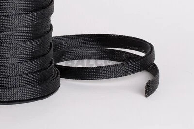 BALCONI PERFORMANCE GUAINA ESPANDIBILE TRECCIATA Ø 6mm / 12mm ANTITAGLIO PER CAVI CAR AUDIO TUNING