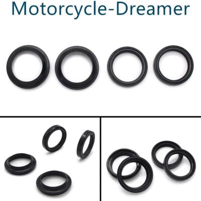 For Ducati Fork Dust Wiper Seals Kit Monster 1200 696 796 821 Hypermotard 821 - Изображение 1 из 4