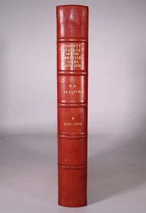 1970 County Atlases of the British Isles 1579-1850 RA Skelton Sangorski Binding - Picture 1 of 24