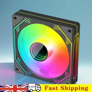 120mm Case Fan Cooler 5V 3Pin ARGB 12V 4PIN PWM Chassis Fan (Black Forward) - Afbeelding 1 van 8