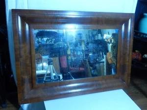 Espejo Madera Burl 32 3/4" An x 23 "Al x 2" Profundo - Imagen 1 de 5