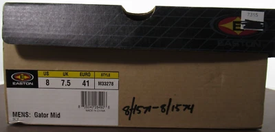 Easton Fútbol Hombre Negro Talla 8 M33278 Gator Mid (D KB) Foto 1 de 4