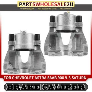 Front Left & Right Brake Calipers for Saab 9-3 9-5 Saturn LS LW Chevrolet Astra - Picture 1 of 8