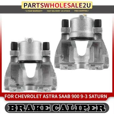 Front Left & Right Brake Calipers for Saab 9-3 9-5 Saturn LS LW Chevrolet Astra - Image 1 of 4
