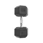 Barbell, 50Lb Coated Hex Dumbbell, Single