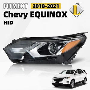 For 2018-2021 Equinox Driver Side Headlight (HID, without Ballast and Bulb) LH - Picture 1 of 2