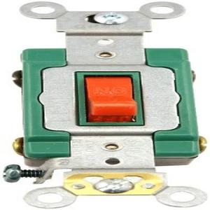 30 Amp, 120/277 Volt, Toggle Double-Pole AC Quiet Switch, Extra Heavy Duty Sp... - Picture 1 of 1
