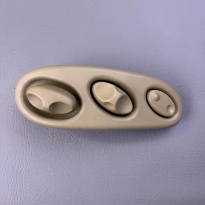97-06 Jaguar XK8 XKR Front Left Seat Control Switchpack LJA6035BA TESTED Tan OEM - Image 1 of 4