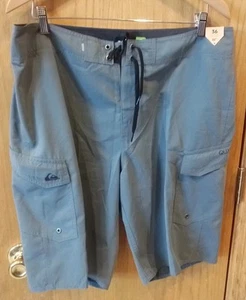Quiksilver mens Manic 22 Inch Length Cargo Pocket Boardshort Gate Grey 36 US - Picture 1 of 3