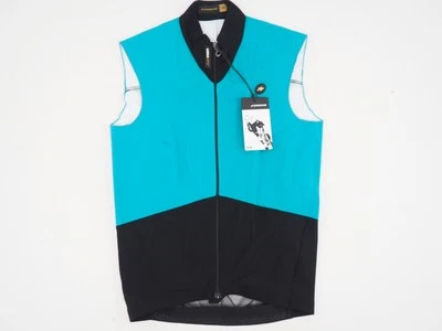 NEW! ASSOS UMA GTV Spring Fall Vest C2 Womens Medium Turquoise Green - Image 1 of 4