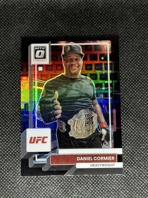 2023  Donruss Optic UFC Daniel Cormier #60 Black Pandora Prizm SSP case hit - Image 1 of 4