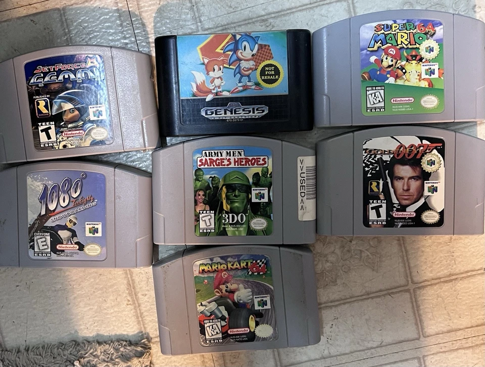Nintendo Games $40 EACH - Image 1 of 1
